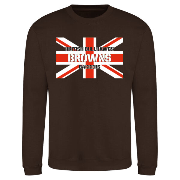 Browns Backers - Union Jack Sweatshirt Thumbnail