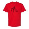 Softstyle™ midweight adult t-shirt Thumbnail