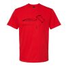 Softstyle™ midweight adult t-shirt Thumbnail