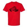 Softstyle™ midweight adult t-shirt Thumbnail