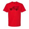Softstyle™ midweight adult t-shirt Thumbnail