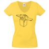 Lady-fit Valueweight V-Neck T-Shirt Thumbnail